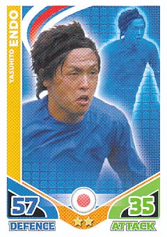 Yashuito Endo Japan 2010 World Cup Match Attax #153